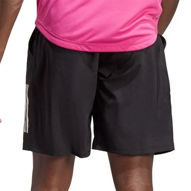 Adidas Club 3 Stripe 9 Inch Short 2 Adidas Club 3 Stripe 9 Inch Short - Image 2