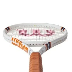 Wilson Clash 100L V2 Roland Garros Tennis Racquet 18 Wilson Clash 100L V2 Roland Garros Tennis Racquet -Dunlop Tennis Store WR128111U 9